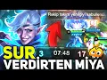 Download Lagu 20 KİLL ÖNDE BAŞLAYAN RAKİBE SUR VERDİRTEN MİYA OYUNU - Mobile Legends