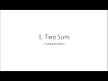 1 Two Sum Arabic