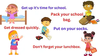 Speak English with kids | Spoken English for kids | Daily use English Sentences