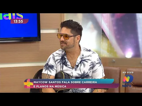 Maycow Santos regrava música "Viajar" e lança clipe gravado em cidades catarinenses