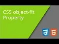 CSS object fit property