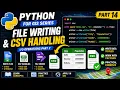 Python for GIS 14 File Handling Read Write Files