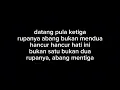 Download Lagu D. BEE BAND, ABANG MENTIGA VERSI KARAOKE \