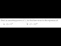 Chapter 6 coefficient Example 6 3 in ascending powers of x the first four terms
