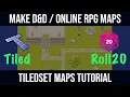 How to Make Custom Maps for Online Games Fast with Tiled Map Editor Tilesets