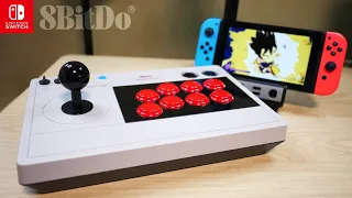 FUN is Wireless 8BitDo Arcade Stick Nintendo Switch