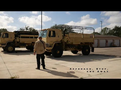 Military Truck LMTV  (Light Medium Tactical Vehicle) sound fx library
