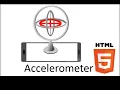Accelerometer with HTML5