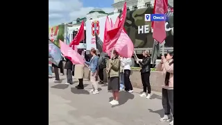 В четвертый раз за июнь из Омска отправились фуры в ЛНР и ДНР