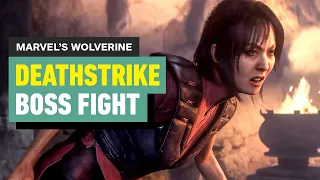Marvel's Wolverine - Deathstrike Boss Fight | 4K Gameplay