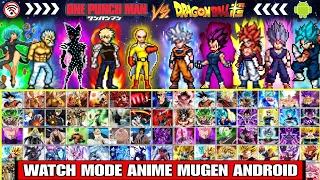 Download NEW!! ONE PUNCH MAN VS DRAGON BALL MUGEN WATCH MODE ANDROID /StarBlast Anime Crossover Mugen ANDROID MP3