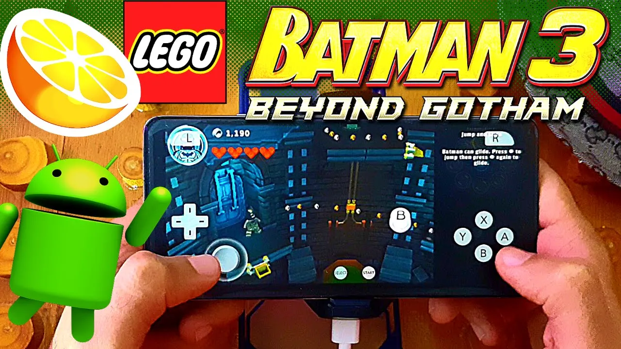Lego Batman 3 Beyond Gotham (Android) - Citra - Nintendo 3DS Emulator