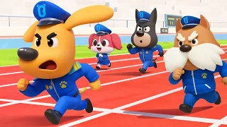 Eps.49 Pelatihan Polisi Menyamar👮🏻🪄| Kartun | Kepala Polisi Labrador | BabyBus Bahasa Indonesia