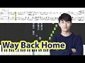 Download Lagu [Piano Tutorial] Way Back Home - SHAUN