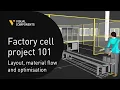 Factory cell project 101 layout building material flow and system optimization