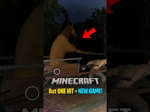 Don't Take Damage in Minecraft! #new #viral