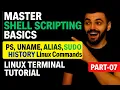 Shell Scripting Tutorial PS UNAME ALIAS SUDO HISTORY Commands in Linux Linux