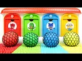 Satisfying Garage ASMR | Oddly Making 4 Сolor Slime Caly Balls in Paw Patrols Crazy Garage DIY ASMR