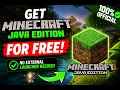 Get Minecraft Java Edition for FREE No External Launcher Needed