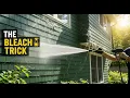 How To Remove Spider Webs with a Pressure Washer Bleach
