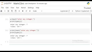 How to Take Integer Input in Python input Function Explained ICS Beginners Lecture