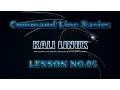 Learn Complete Kali Linux Class Command Line Basics Urdu Hindi