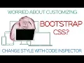 How to Customize bootstrap CSS - Change Background Style of Table Elements Tutorial