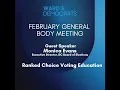 Ranked Choice Voting Education with Board of Elections Executive Director Monica Evans