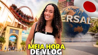MEIA HORA DE VLOG NO JAPÃO!! Universal Studios e Osaka