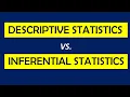 Difference between Descriptive and Inferential Statistics