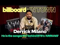 Meeting Derrick Milano the composer of Billboard Hot 100 BTS SWIM
