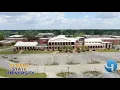 Albany State University West Campus Student Center Drone graphy