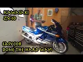 Download Lagu Removing the sump from a 1989 Kawasaki ZX-10