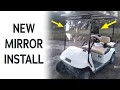Golf Cart Mirrors Kit Installation 10LoL