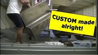 Building my steel sailing yacht Ep.13 Custom made alright! (& insulation completed! part 4)