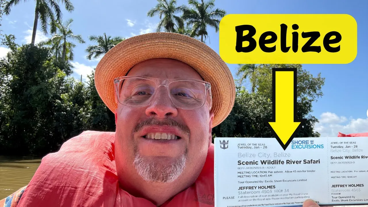 Belize: Scenic Wildlife River Safari excursion. Dolphins, Crocodiles, and more!