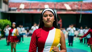 C.E Las Lajas en el concurso del Colegio Santísima Trinidad, Sonsonate 