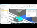 NX CAM Mill planar with post processor simulation