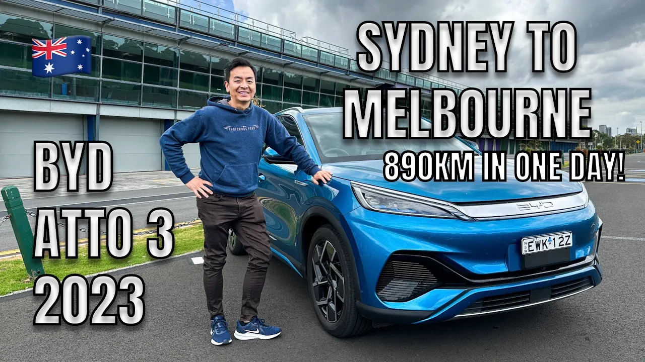 BYD ATTO 3 EV DRIVE FROM SYDNEY TO MELBOURNE IN ONE DAY | January 2023