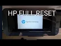 Full reset HP PageWide Pro 377 477 577 552 managed 55250dw FACTORY RESET