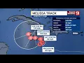 Hurricane Melissa to threaten Haiti Jamaica with flooding damaging winds