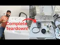 GE Top Load Washer Complete Teardown