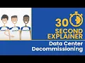 30 Second Explainer Data Center Decommissioning