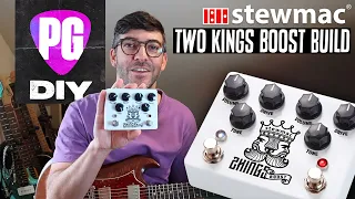 Building StewMac s Two Kings Pedal PG DIY