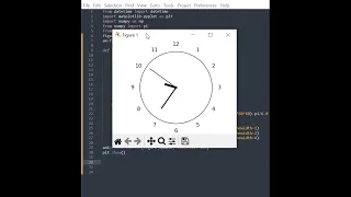 Analog Clock make using Python