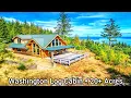 Washington Waterfront Homes For Sale 525k Washington Real Estate Hood Canal Log Cabins