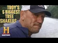 Swamp People TROY S BIGGEST TREE SHAKERS 5 MASSIVE GATORS Part 1 History
