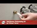 3-Handle Remodeling Kit for Price Pfister Verve in Chrome