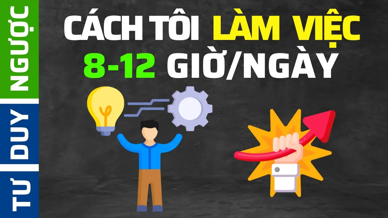 Outline Video Cách Tôi Làm Việc (Năng Suất) 8-12 Tiếng Một Ngày | Tư Duy Ngược