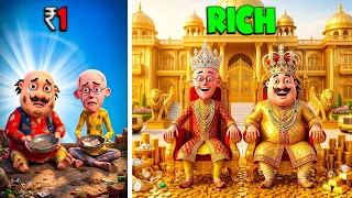 🤑Motu Patlu Poorest to Super Richest Life in GTA 5!